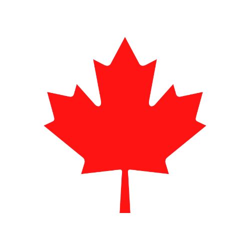 maple leaf from the flag of Canada
