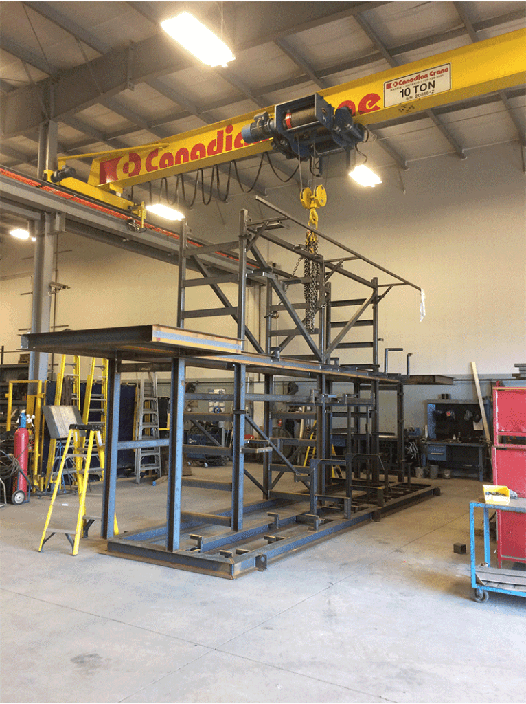 Welding equipment in our welding shop